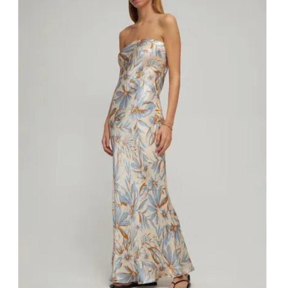 Bec & bridge Stella strapless maxi dress size small 4-6 new with tags - Picture 4 of 4